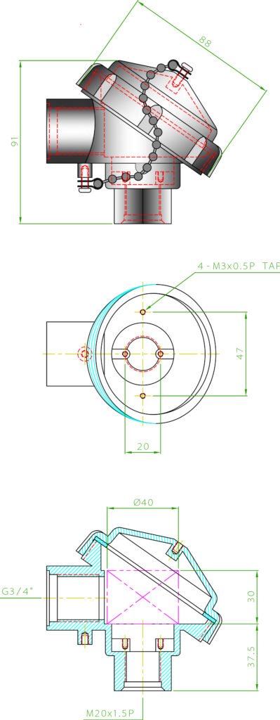 PPS Connection Head